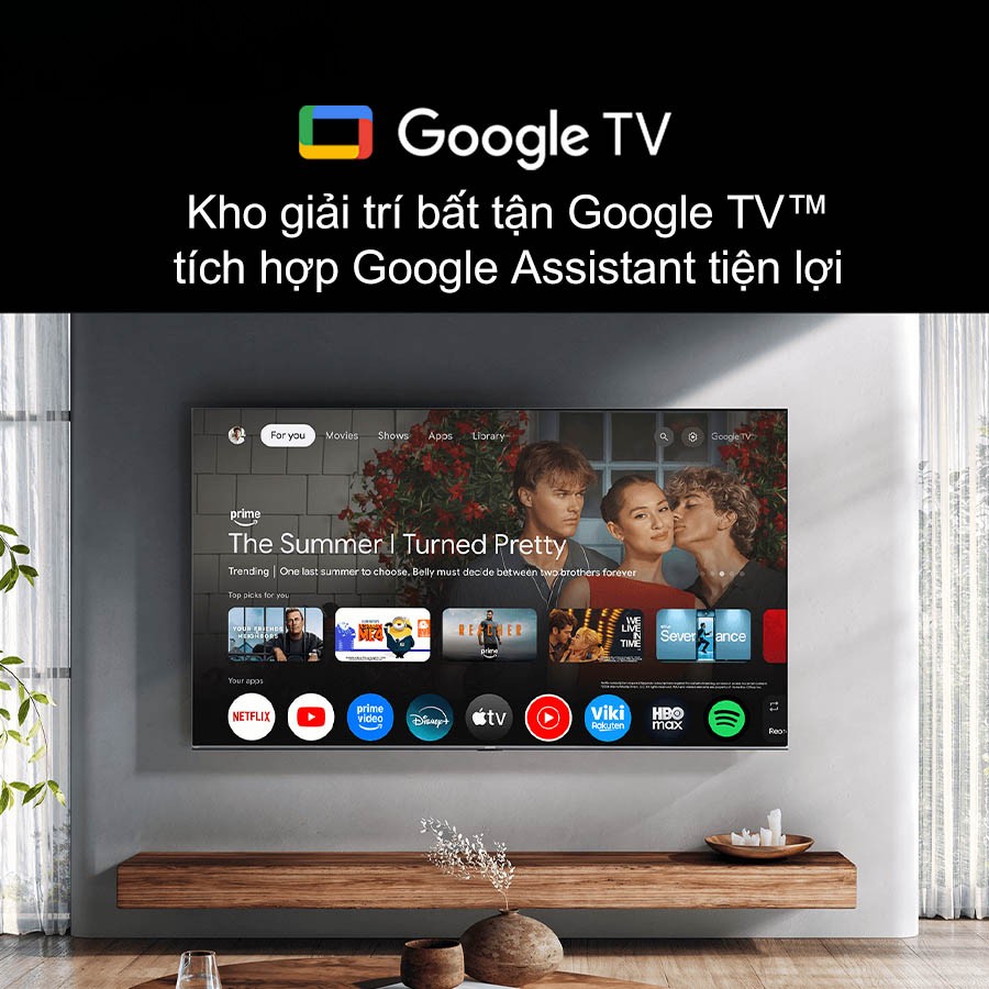 Tivi Xiaomi 55 inch S Pro Mini LED 2026 kho giải trí phong phú