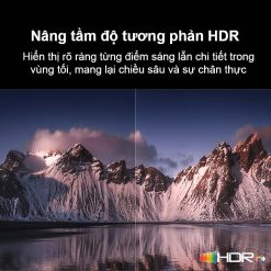 Tivi Xiaomi 75 inch A Pro Google TV QLED 2026 độ tương phản hdr