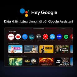 Tivi Xiaomi 75 inch A Pro Google TV QLED 2026 điều khiển bằng giọng nói